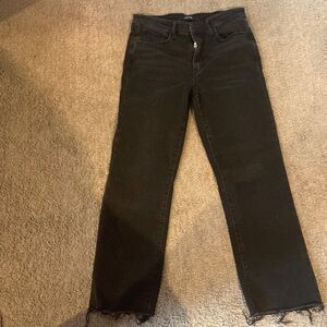 Woman’s boot cut black jeans size 27